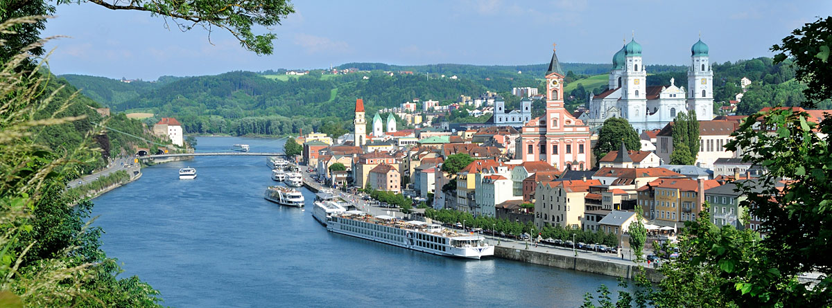 Bayerischer Wald - Dreiflüssestadt Passau