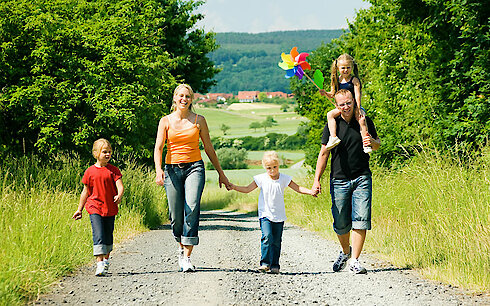 Wanderurlaub mit der Familie in Bayern